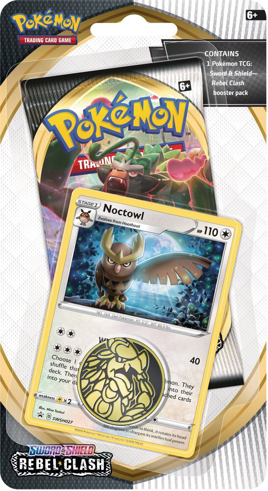 Rebel Clash Single Pack Blister [Noctowl] - Pokémon