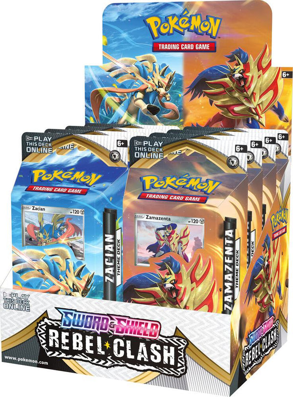 Rebel Clash Theme Deck Display - Pokémon