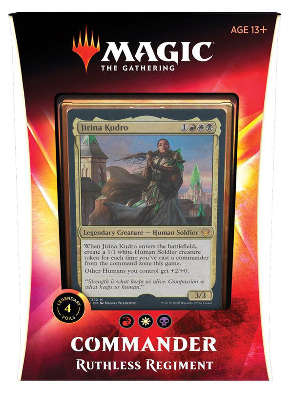 Commander 2020 Deck - Ruthless Regiment - Magic: The Gathering