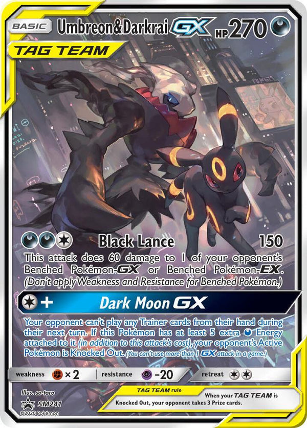 Umbreon & Darkrai GX - SM241 - Pokémon