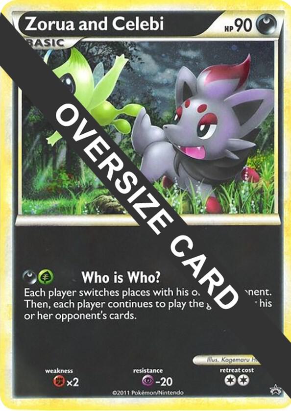Zorua and Celebi (Black and White Tour Promo) - Pokémon