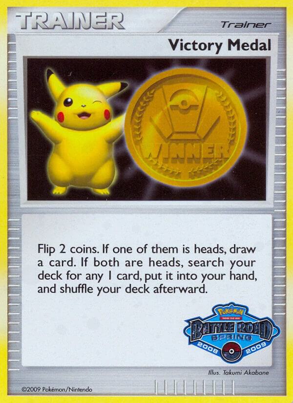 Victory Medal - 2008-2009 (Battle Road Spring) - Pokémon
