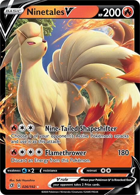 Ninetales V - Pokémon