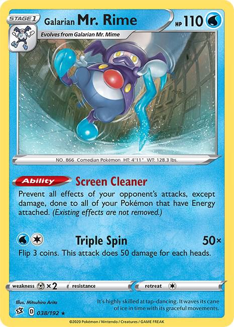 Galarian Mr. Rime - Pokémon