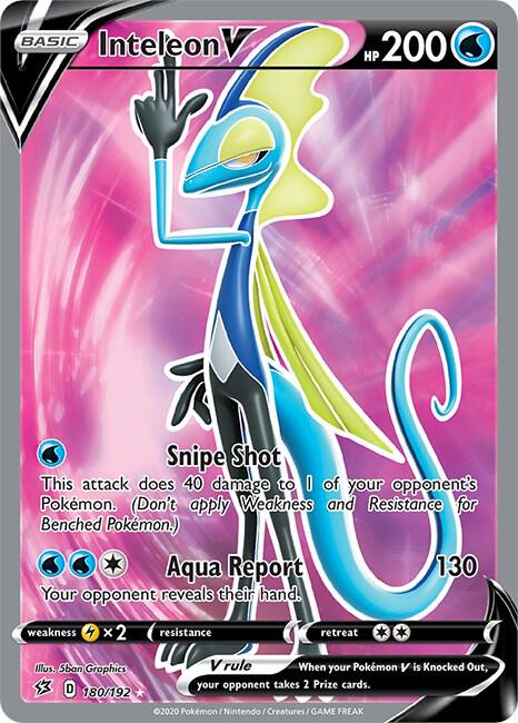 Inteleon V (Full Art) - Pokémon