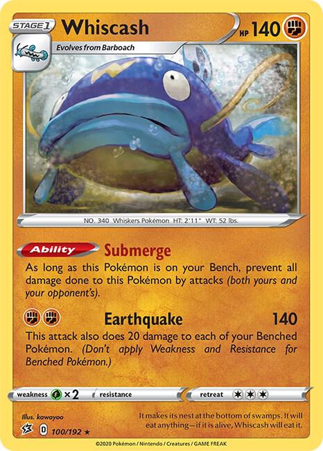Whiscash - Pokémon