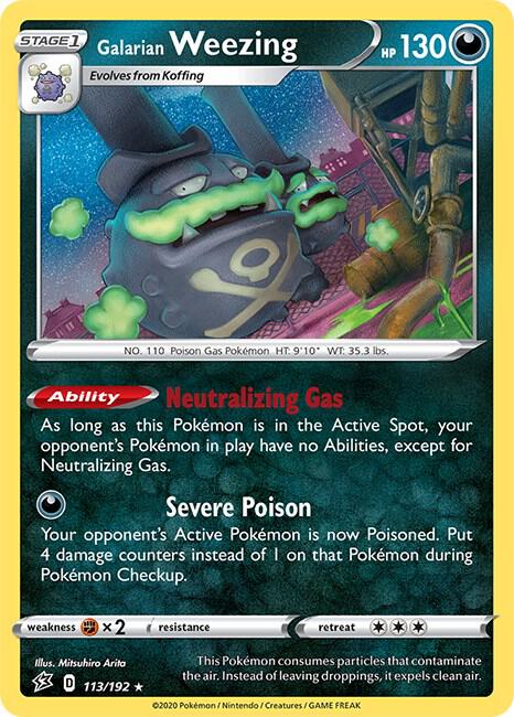 Galarian Weezing - Pokémon