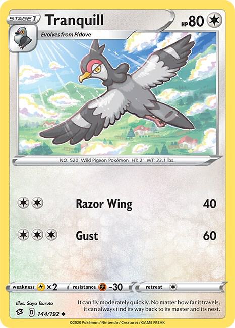 Tranquill - Pokémon