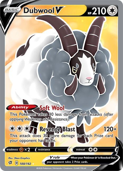 Dubwool V (Full Art) - Pokémon