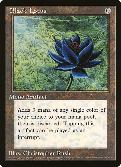 Black Lotus (Scrye Magazine) - Magic: The Gathering