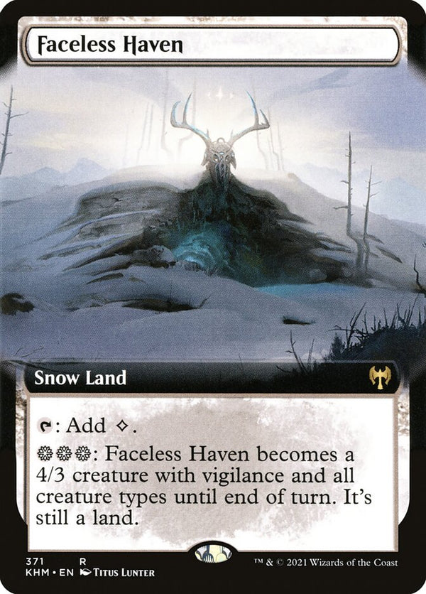 Faceless Haven (Extended Art) - Magic: The Gathering