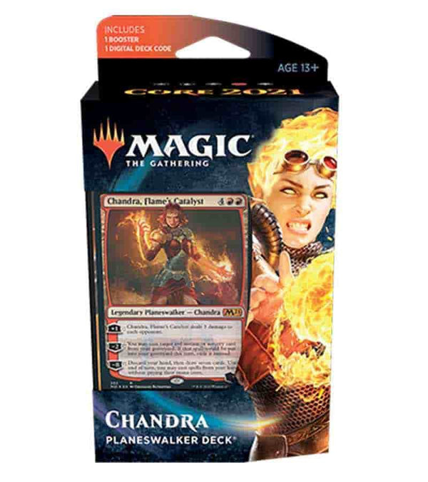 Core Set 2021 - Planeswalker Deck [Chandra] - Magic: The Gathering