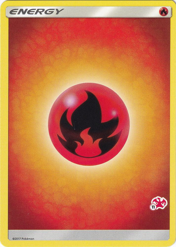 Fire Energy (#11 Charizard Stamped) - Pokémon