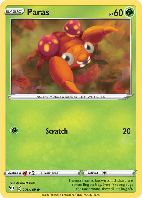 Paras - Pokémon