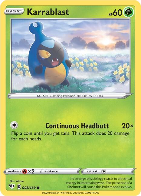 Karrablast - Pokémon