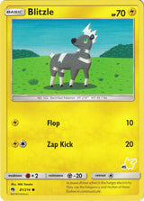 Blitzle - 81/214 (#45 Pikachu Stamped) - Pokémon
