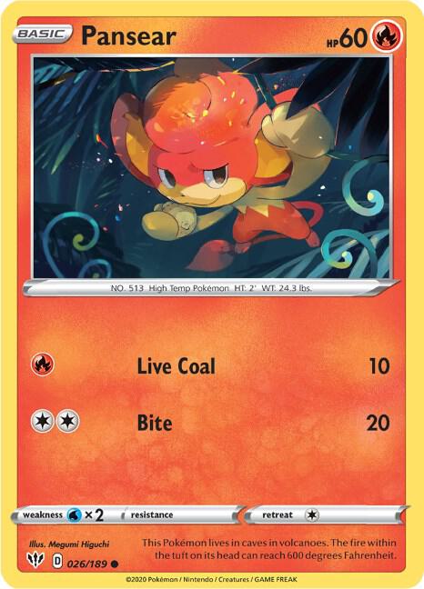 Pansear - Pokémon