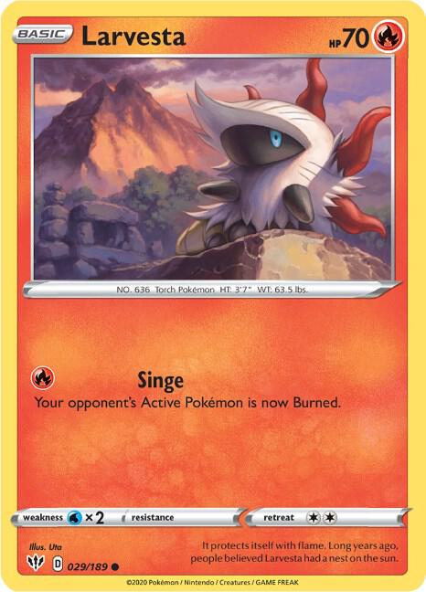 Larvesta - Pokémon