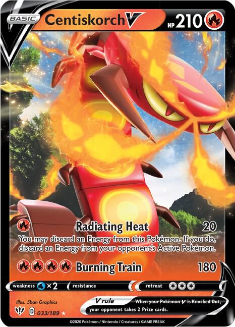 Centiskorch V - Pokémon