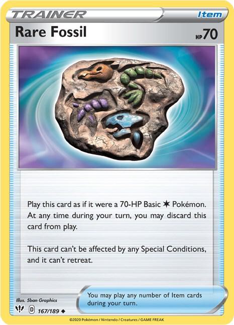 Rare Fossil - Pokémon