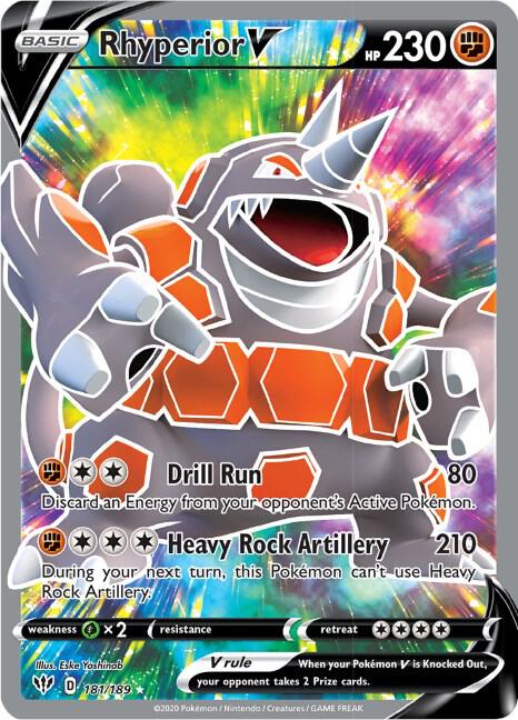 Rhyperior V (Full Art) - Pokémon