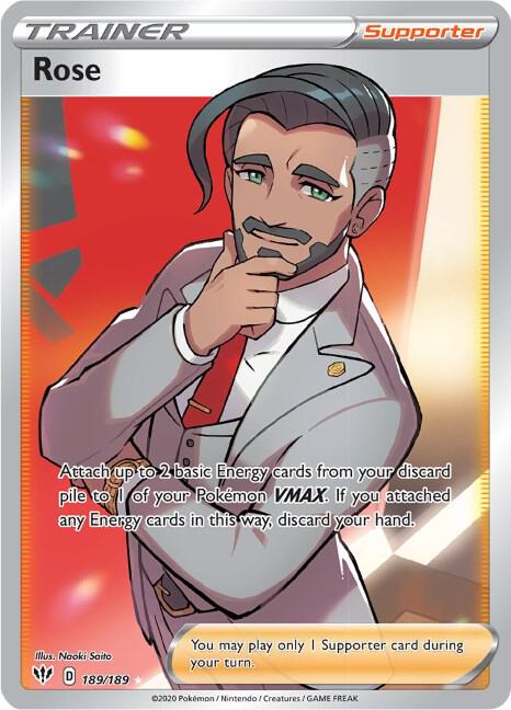 Rose (Full Art) - Pokémon