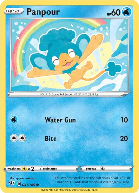 Panpour - Pokémon