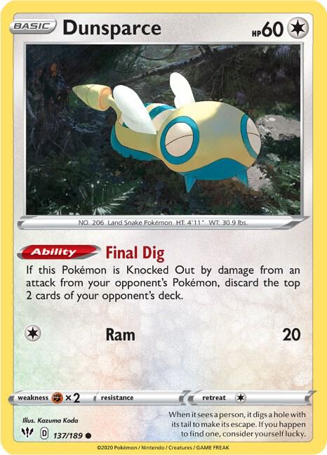 Dunsparce - Pokémon