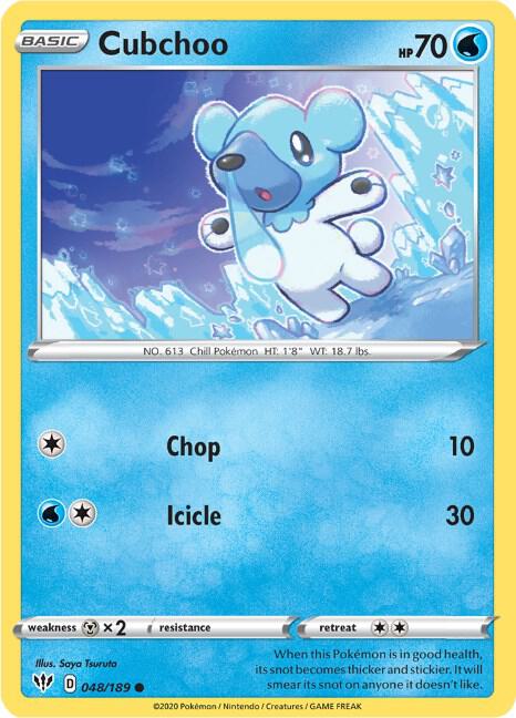 Cubchoo - Pokémon