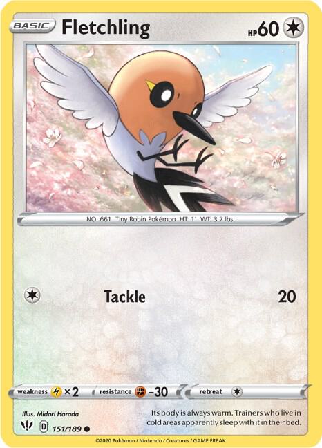 Fletchling - Pokémon