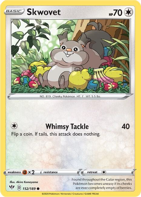 Skwovet - Pokémon