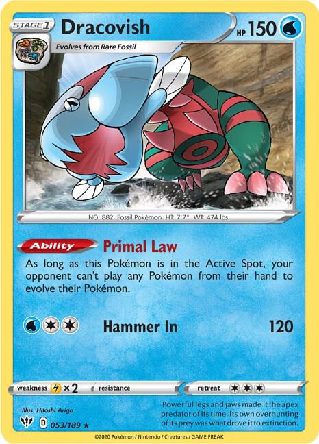 Dracovish - Pokémon
