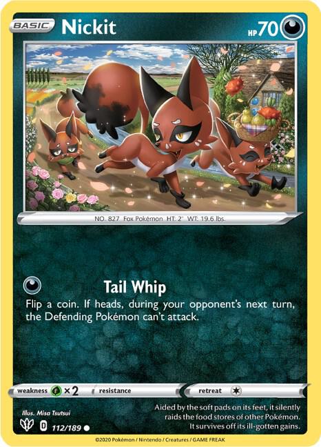 Nickit - Pokémon