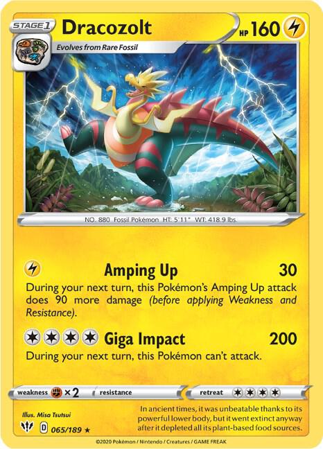 Dracozolt - Pokémon