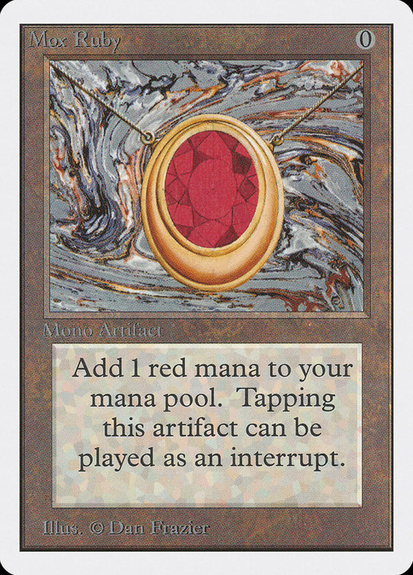Mox Ruby - Magic: The Gathering