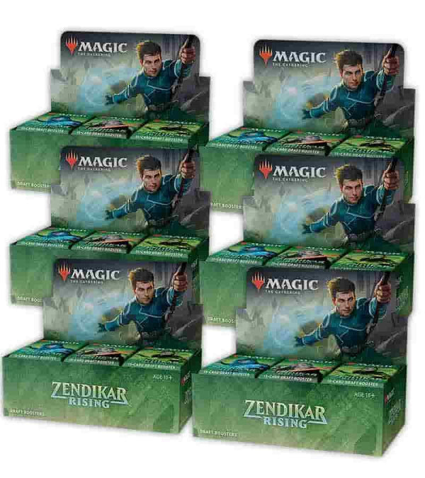 Zendikar Rising - Draft Booster Box Case - Magic: The Gathering