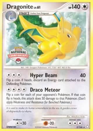 Dragonite - 2/146 (National Championships) - Pokémon