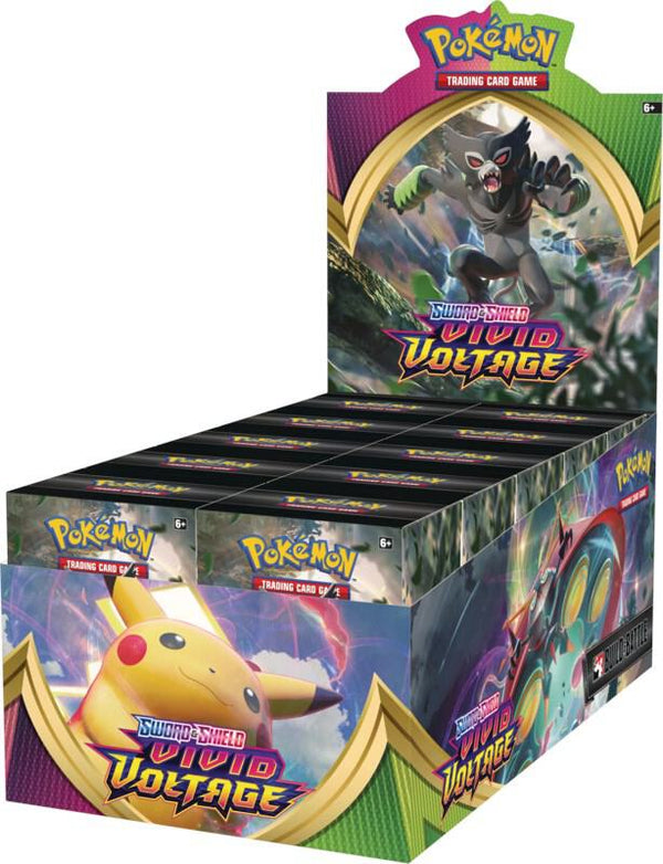 Vivid Voltage Build & Battle Box Display - Pokémon