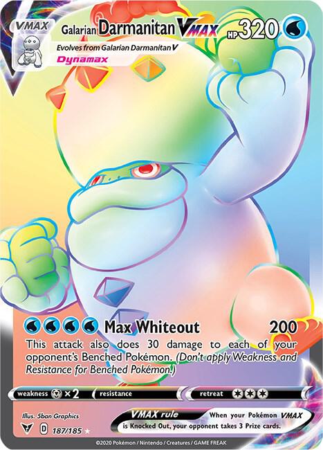 Galarian Darmanitan VMAX (Secret) - Pokémon