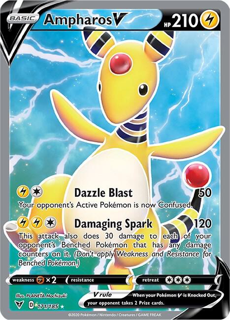 Ampharos V (Full Art) - Pokémon