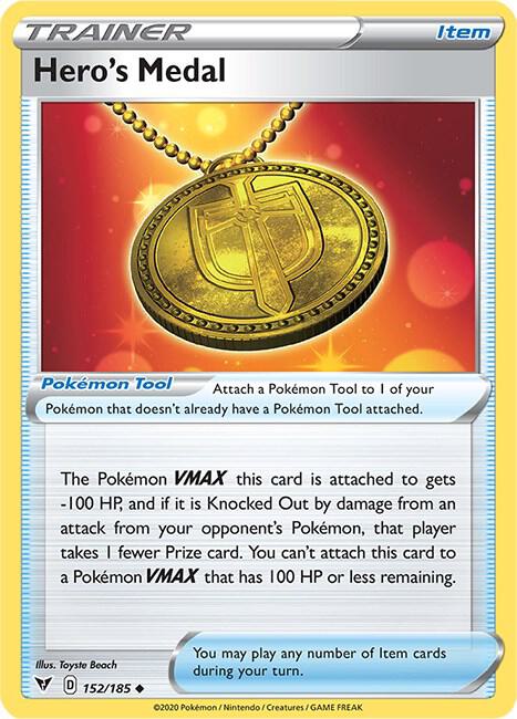 Hero's Medal - Pokémon