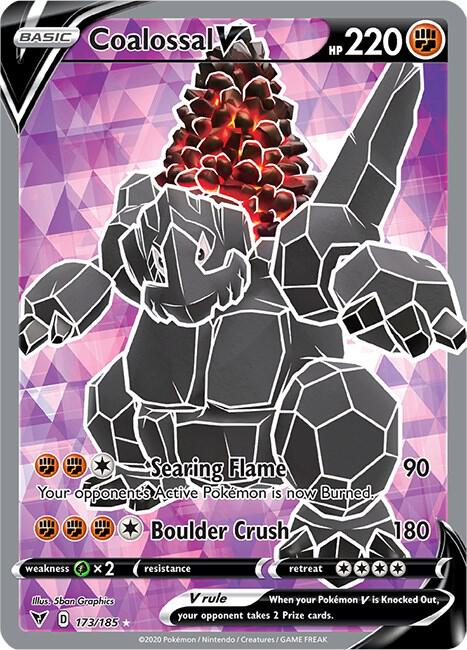 Coalossal V (Full Art) - Pokémon