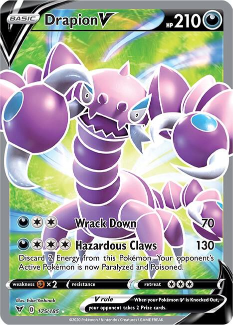 Drapion V (Full Art) - Pokémon