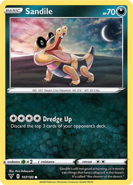 Sandile - Pokémon