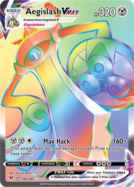 Aegislash VMAX (Secret) - Pokémon