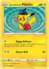 Special Delivery Pikachu - SWSH074 - Pokémon