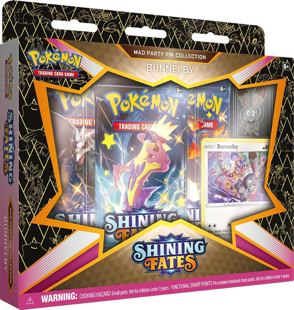 Shining Fates Mad Party Pin Collection [Bunnelby] - Pokémon