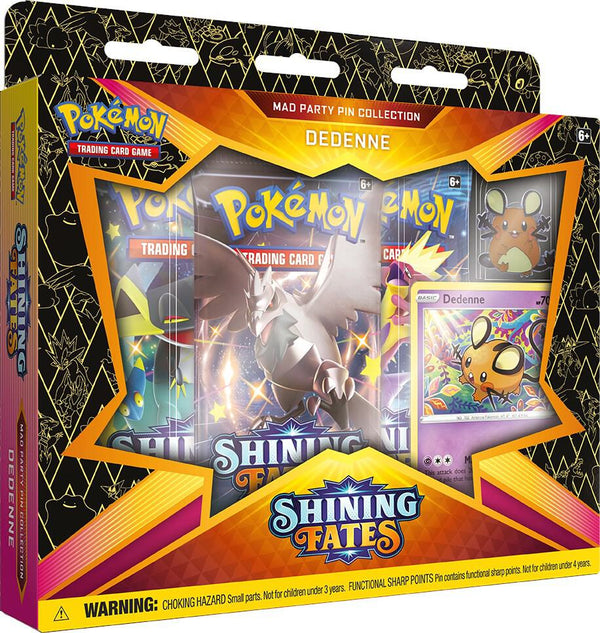 Shining Fates Mad Party Pin Collection [Dedenne] - Pokémon