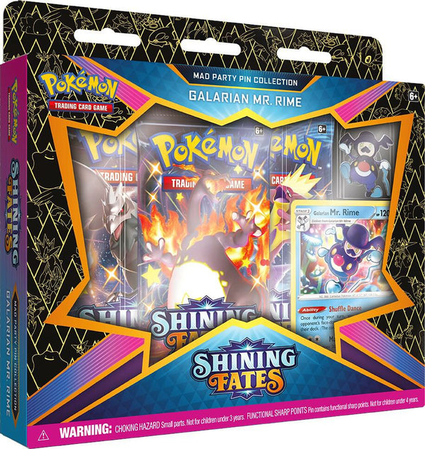 Shining Fates Mad Party Pin Collection [Galarian Mr. Rime] - Pokémon