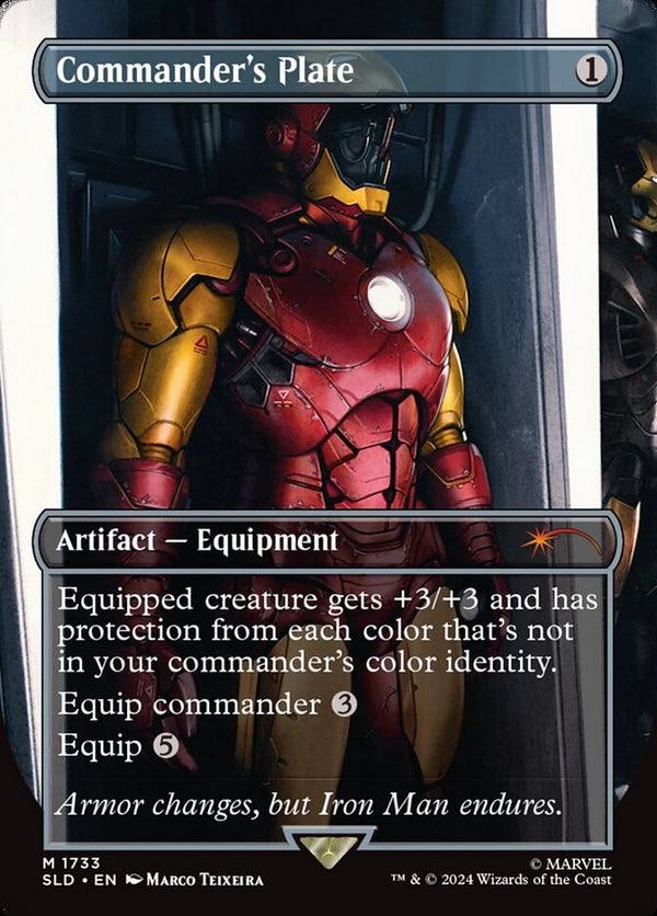 Commander's Plate (1733) - Magic: The Gathering